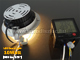 LED mélysugárzó (145 mm) 10W (kerek) meleg fehér - Utolsók