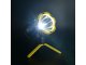 LED munkalámpa (5W CREE + 3W COB + piros fény) akkus, powerbank funkció, fekete-sárga