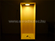 - LED panel falon kívüli (220 mm) 18W (kör) meleg fehér