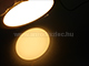 LED panel szatén-n. (225 mm) 21W meleg fehér, sülly.