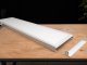 LED panel kiemelő, falonkívüli beépítőkeret (120x30x4.2cm) lapraszerelt, pattintós