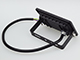 FloodLight LED reflektor (10W/800lm) fekete - természetes fehér