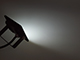 FloodLight LED reflektor (10W/800lm) fekete - hideg fehér