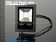 SMD LED reflektor (10W/150°) Meleg fehér