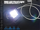 SMD LED reflektor (10W/150°) Hideg fehér