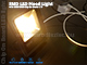 SMD LED reflektor (20W/150°) Meleg fehér