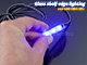 Üvegpolc világító LED: Clip (0.24W) - Kék