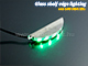 Üvegpolc világító LED: Clip (0.24W) - Zöld