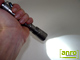 x.LED Torch - Elemes LED lámpa PowerLED 1W - ezüst