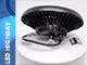 UFO LED csarnoklámpa, 120°, IP44 (50W, 4000lm, 3000K) meleg fehér