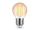 E27 LED izzó Vintage filament (4W/320°) G45 - extra meleg fehér