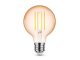 E27 LED izzó Vintage filament (4W/320°) G80 - extra meleg fehér