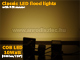 10W LED reflektor - COB LED (Mozgásérzékelős) Meleg fehér