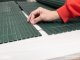 Belátáskorlátozó 85%, műanyag nád félovál PLASTICANE (1.5x3 m) zöld