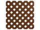 Térelválasztó panel - dekorpanel Privat (100x200cm) barna
