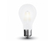 E27 LED izzó Loft filament (8W/300°) Körte - hideg fehér