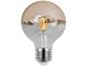 E27 LED izzó Bulb filament (7W/180°) G95 - meleg fehér - arany