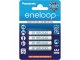 Eneloop R2U - tölthető AAA ceruza elem, 750 mAh (4 db)