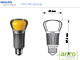 LED lámpa E27 (PowerLED/17W/300°) meleg -Philips