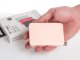 PowerBank külső akkumulátor SuperSmall (2xUSB) pink - 5000 mAh