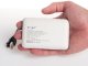 PowerBank külső akkumulátor SuperSmall kábellel (2xUSB) fehér - 5000 mAh