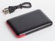 PowerBank külső akkumulátor SuperSmall kábellel (2xUSB) fekete - 5000 mAh