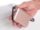 PowerBank külső akkumulátor SuperSmall kábellel (2xUSB) rosegold - 5000 mAh