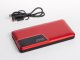 PowerBank külső akkumulátor Digital-II (1xUSB) piros - 10000 mAh