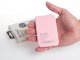 PowerBank külső akkumulátor SuperSmall-II (2xUSB) pink - 5000 mAh