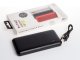 PowerBank külső akkumulátor SuperSlim (2xUSB) fekete - 10000 mAh