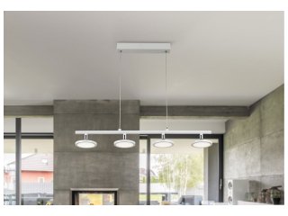 Elsa LED függeszték (4x6W) matt fehér