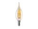 LED filament izzó - E14 4 Watt természetes fehér C35 Flame