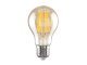 LED filament izzó - E27 10 Watt meleg fehér A60 Globe amber