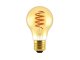 LED filament izzó - E27 5 Watt meleg fehér A60 Globe amber