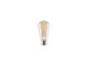 LED filament izzó - E27 6 Watt meleg fehér ST58 Edison