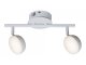 Hedwig LED spotlámpa (2x4W) - dimmelhető - állítható színhőmérséklet, matt fehér, távirányítóval