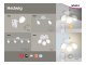 Hedwig LED spotlámpa (2x4W) - dimmelhető - állítható színhőmérséklet, matt fehér, távirányítóval