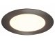 Lois beépíthető lámpa 6W LED, kör alakú, szatin króm - meleg fehér fény