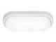 Loki LED kültéri fali lámpa, ovális LED hajólámpa IP54 (15W) természetes fehér