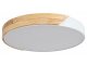 Maple LED mennyezeti lámpa, fa+fehér (24W) meleg fehér