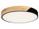 Maple LED mennyezeti lámpa, fa+fekete (24W) természetes fehér