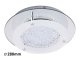 Marion LED mennyezeti lámpa, 28 cm (12W) természetes fehér