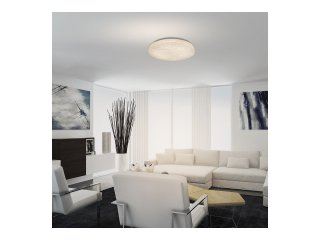 Mason nappali LED lámpa távirányítóval (24W) változtatható fényerő és színhőmérséklet, 40 cm