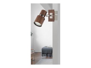 Merkur fali spot lámpa (GU10) wenge