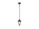 Milano kültéri láncos függeszték, 100 cm, IP43 (E27) antik