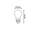 Multipack - Filament LED led filament E27 7W természetes fehér