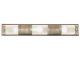 Periodic fürdőszobai fali lámpa, IP20 (3xE14) bronz, 58 cm széles