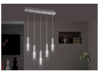 Rheia LED függeszték (5x5W) meleg fehér