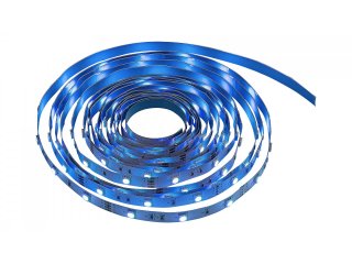 Smart & Gadgets led szalag 5 méter RGB LED + fehér, távirányítóval, adapterrel