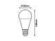SMD-LED led izzó E27 7 Watt 560 lumen hidegfehér